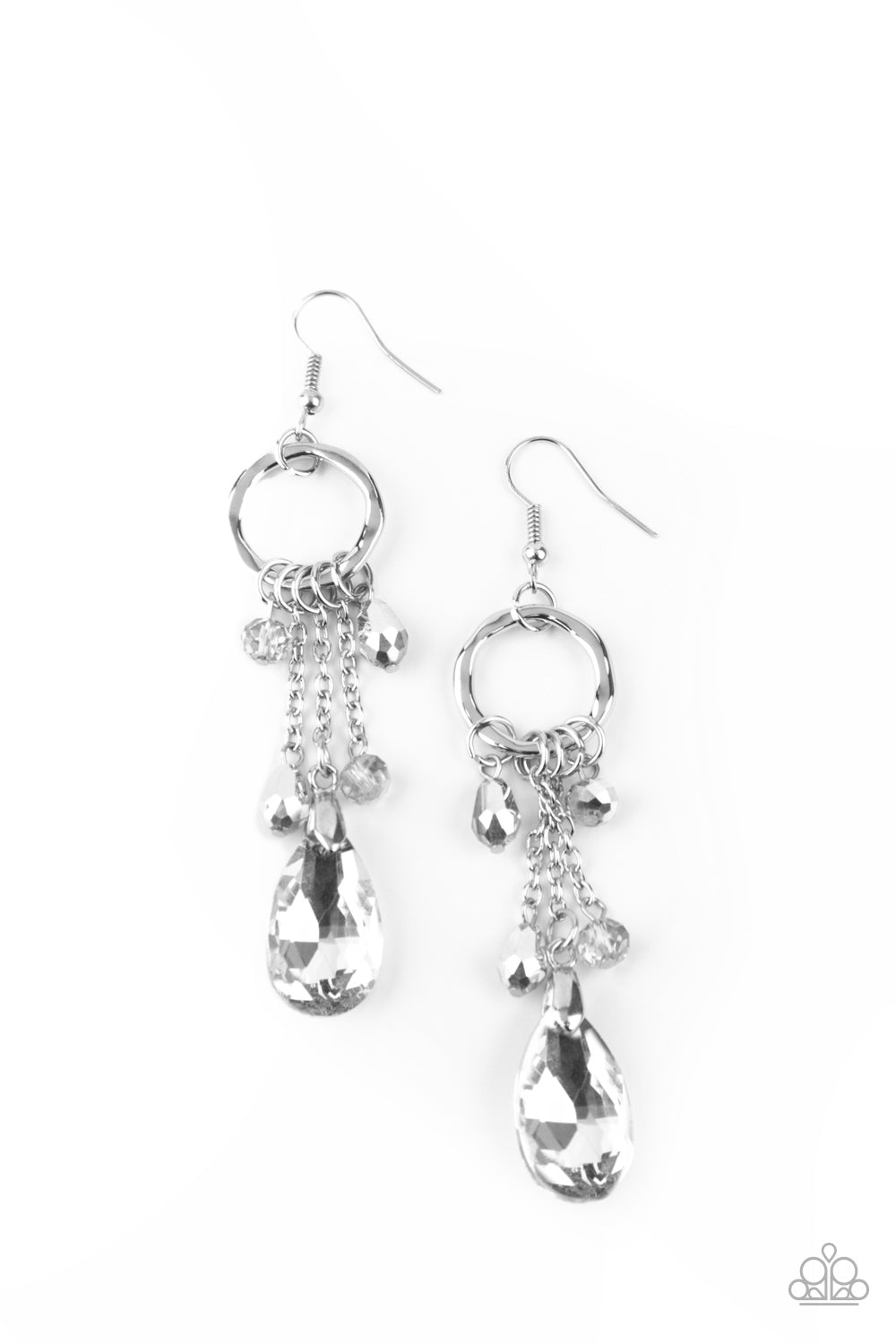 Glammed Up Goddess Silver - Earrings