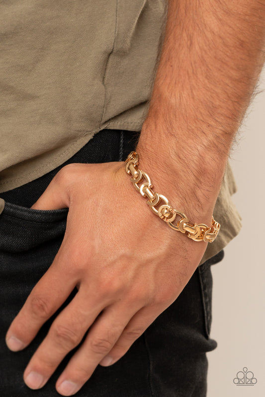 Advisory Warning Gold - Bracelets