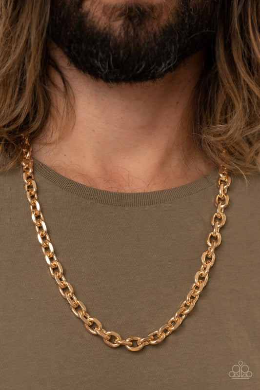 Steel Trap Gold  - Necklaces