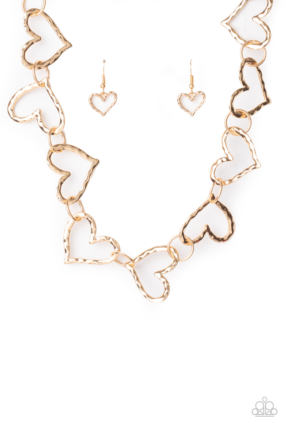 Vintagely Valentine Gold -Necklaces