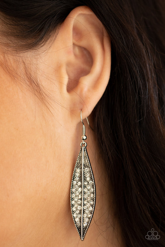 Hearty Harvest White - Earrings