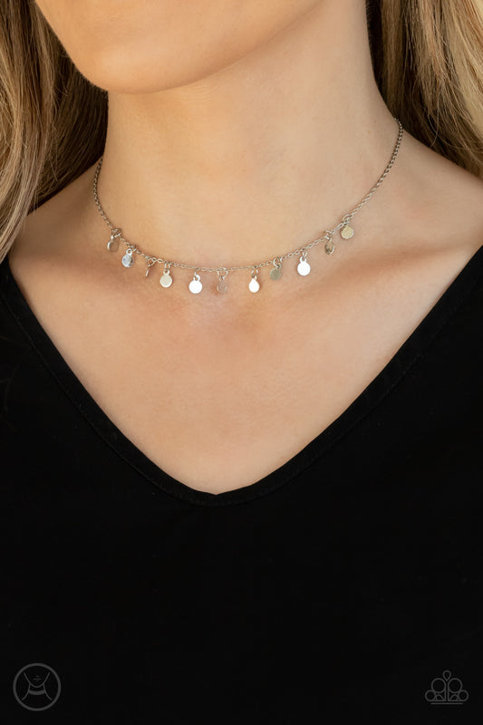 Ready, Set, DISCO! Silver - Necklaces