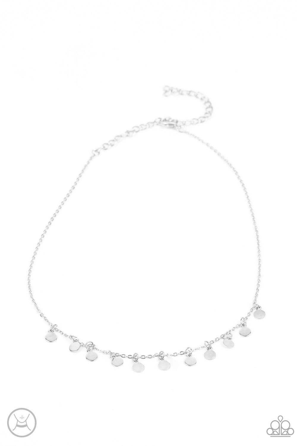 Ready, Set, DISCO! Silver - Necklaces