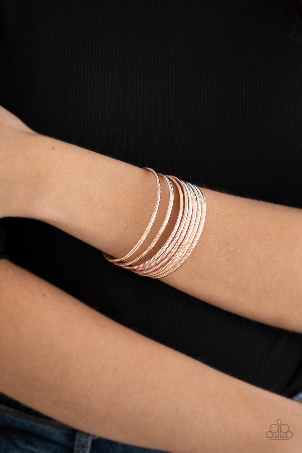 Now Watch Me Stack Silver - Bracelets