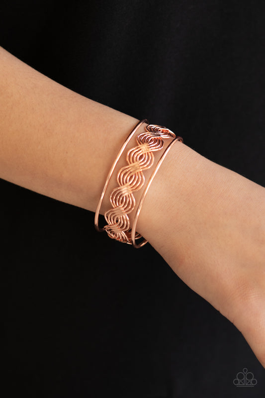 WEAVE An Impression Copper -Bracelets