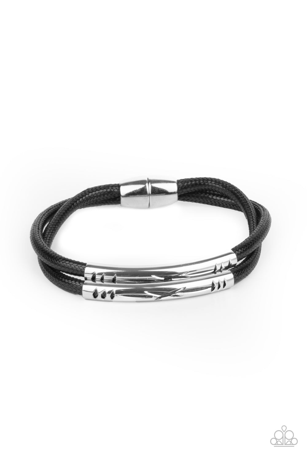 What a WANDER-ful World Black- Bracelets
