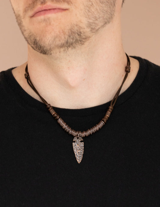 Rush In ARROWHEAD-First Copper - Mens Necklaces