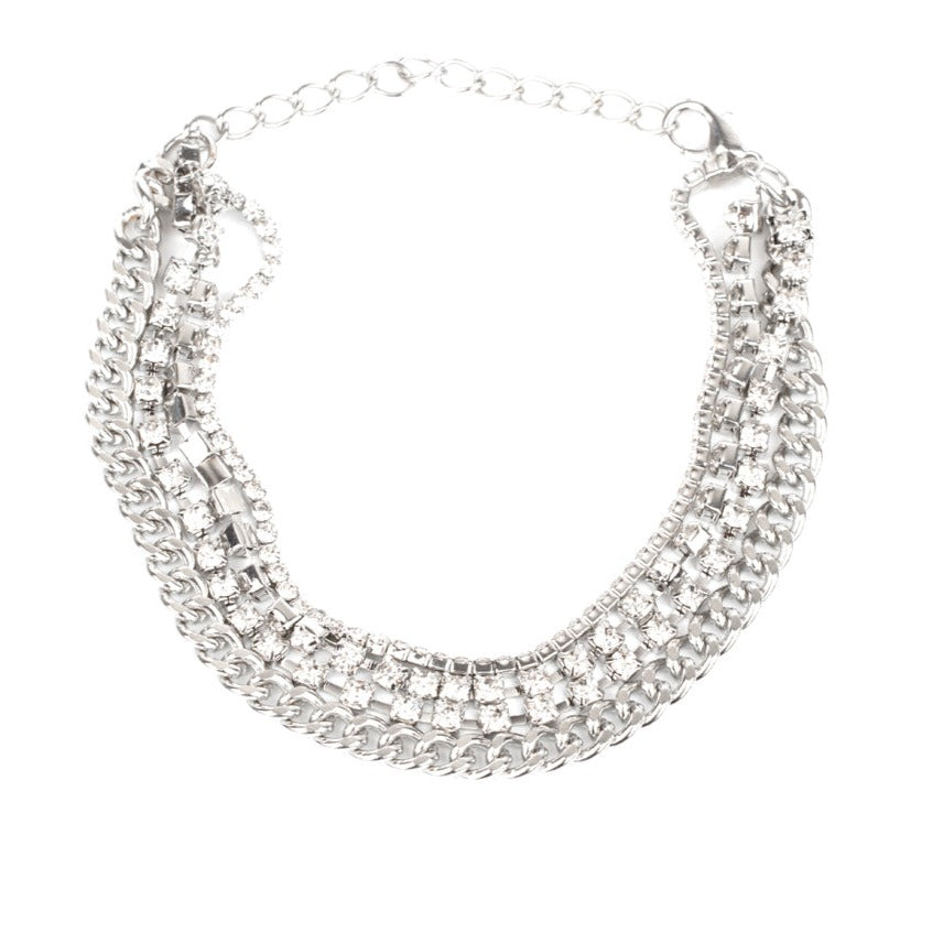 Brilliantly Beaming White - Bracelets