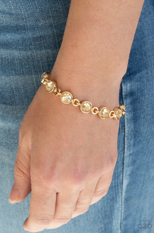 First In Fashion Show Gold - Bracelets