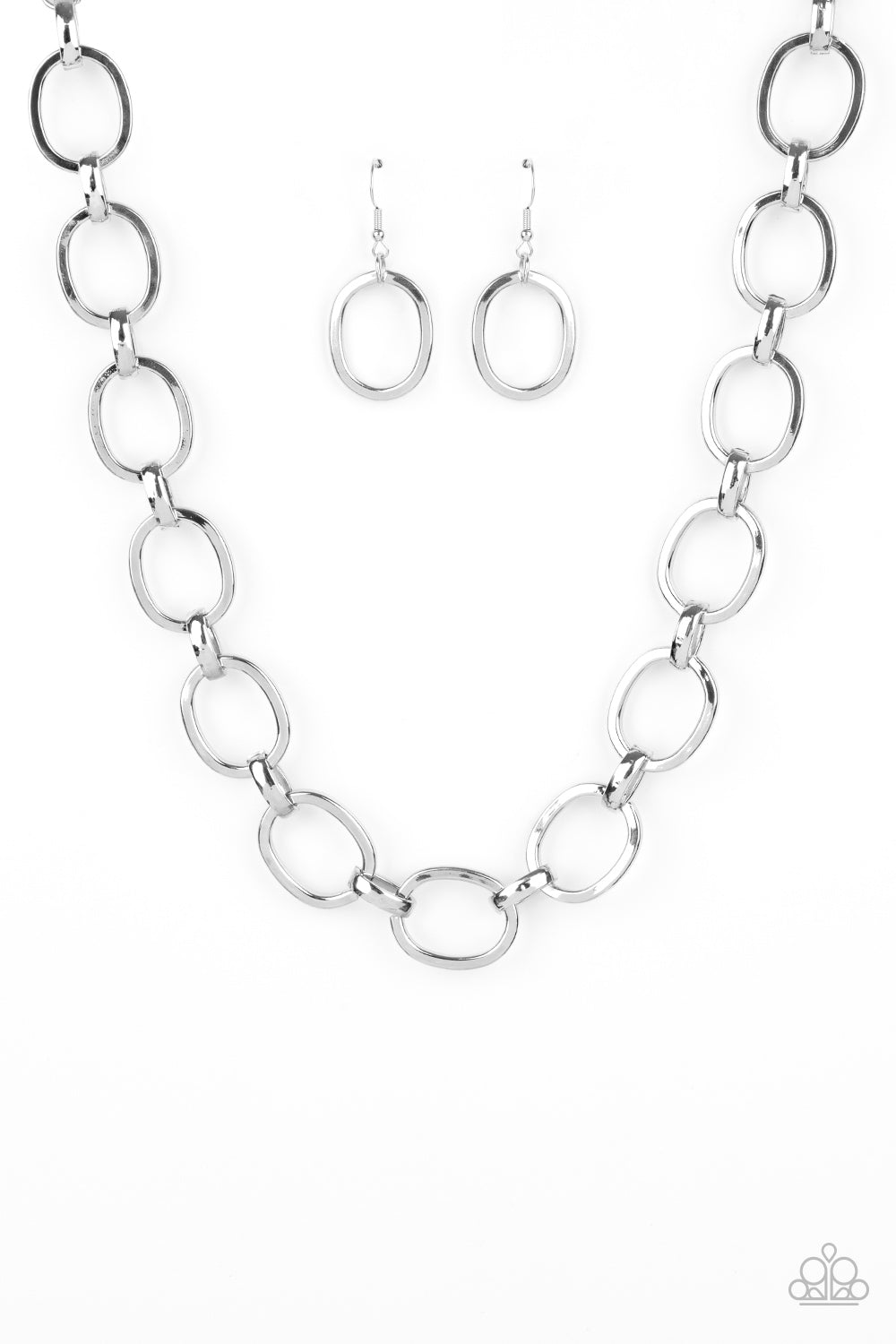 HAUTE-ly Contested Silver - Necklaces