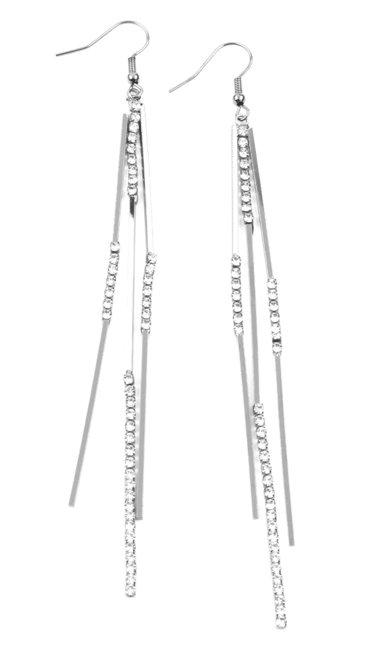 Dainty Dynamism Black - Earrings