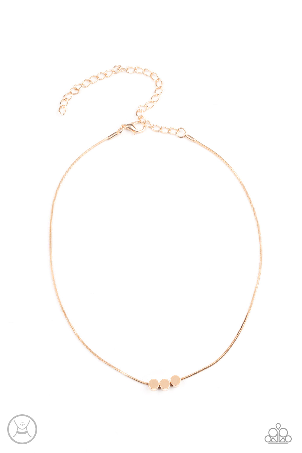 Dynamically Dainty Gold - Necklaces