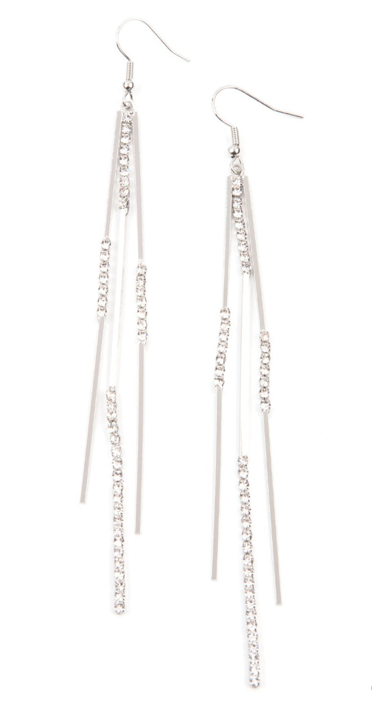 Dainty Dynamism Black - Earrings