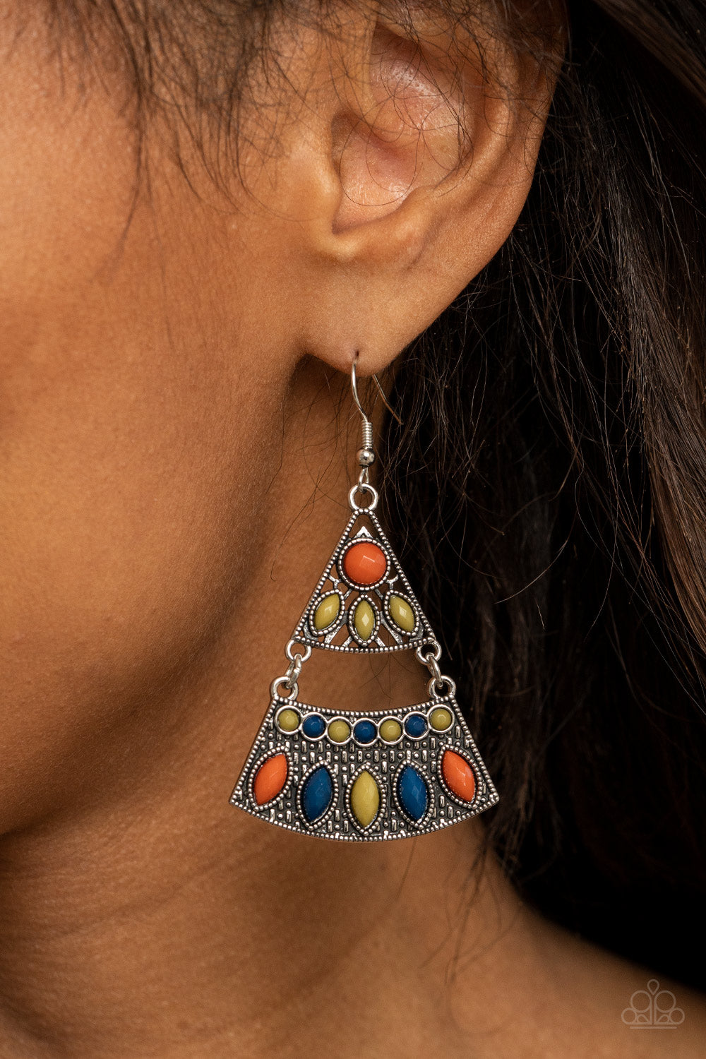 Desert Fiesta Multi - Earrings