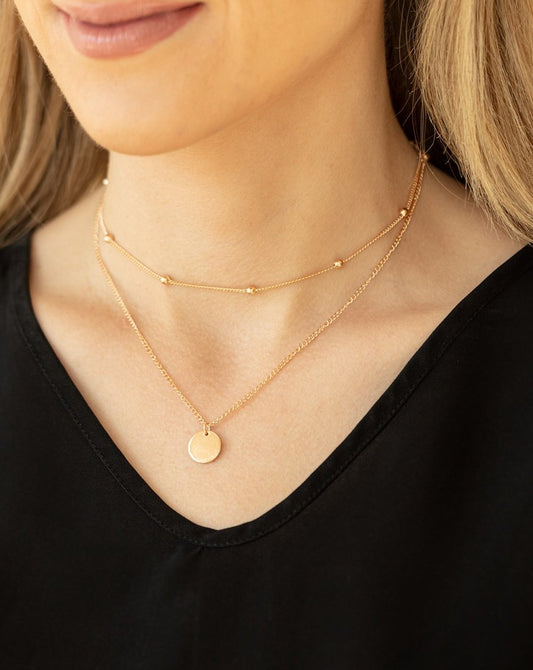Modestly Minimalist Gold - Necklaces