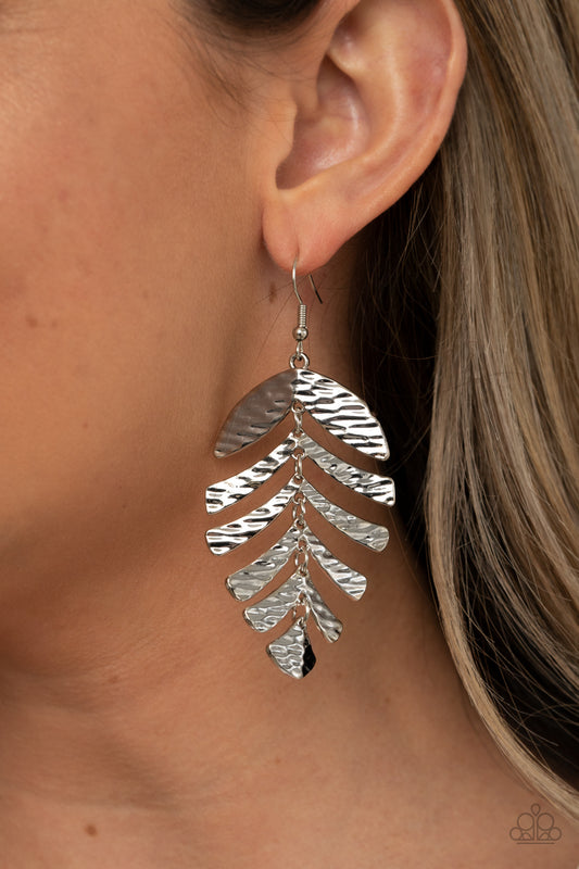 Palm Lagoon Silver - Earrings