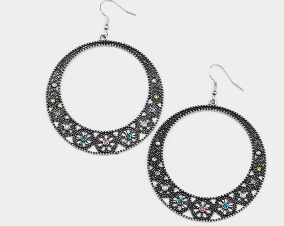 Bodaciously Blooming Multi - Earrings