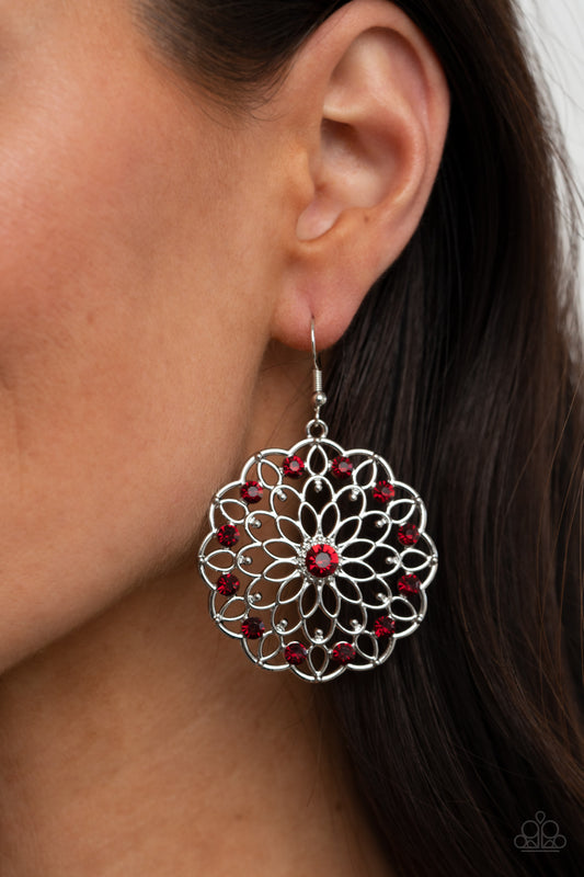 Posy Proposal Red - Earrings