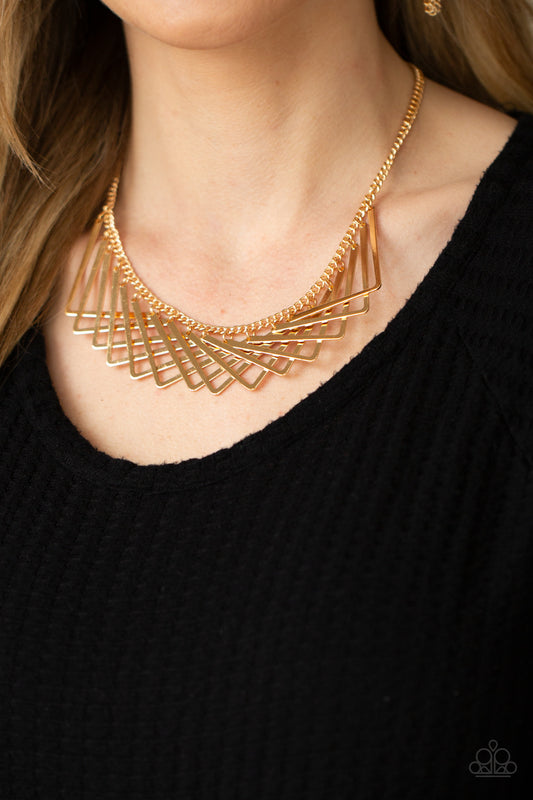 Metro Mirage Gold - Necklaces