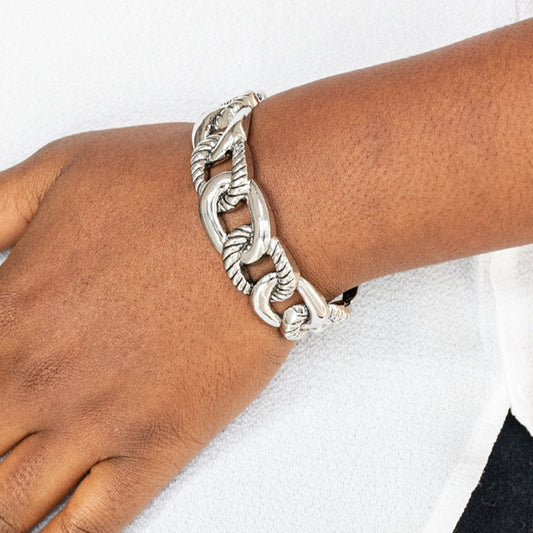 Bold Move Silver- Bracelets