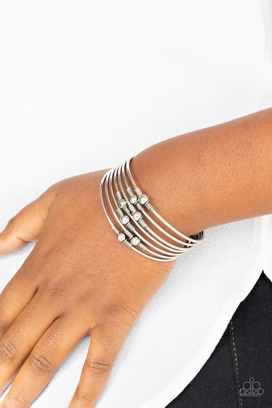 Industrial Intricacies Silver - Bracelets
