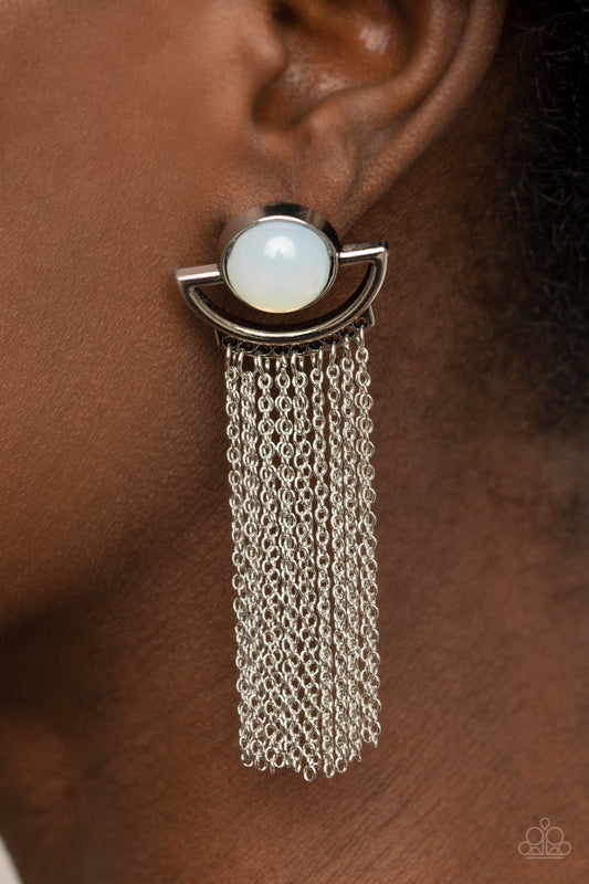 Opal Oracle White - Earrings