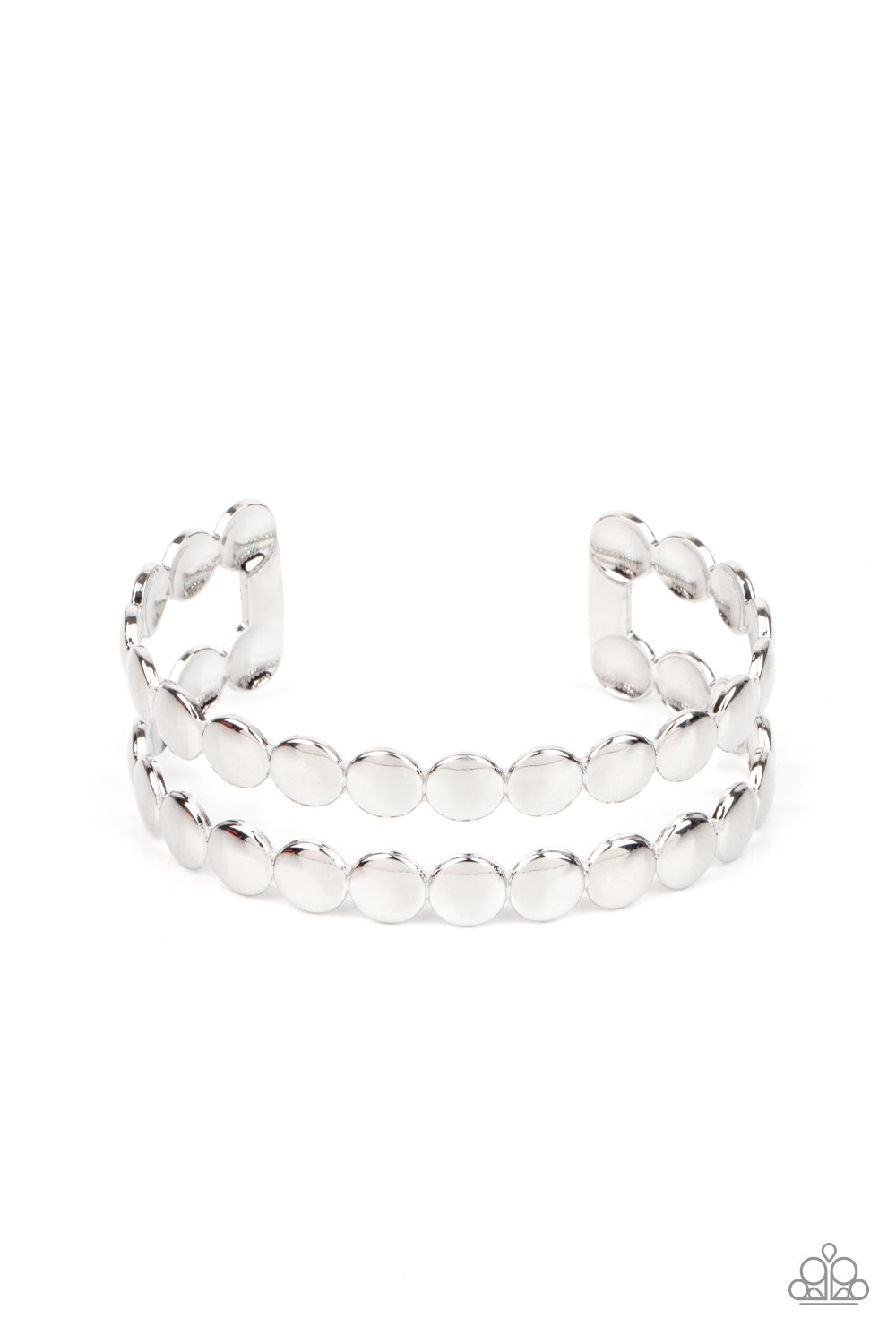 On The Spot Shimmer Silver - bracelets