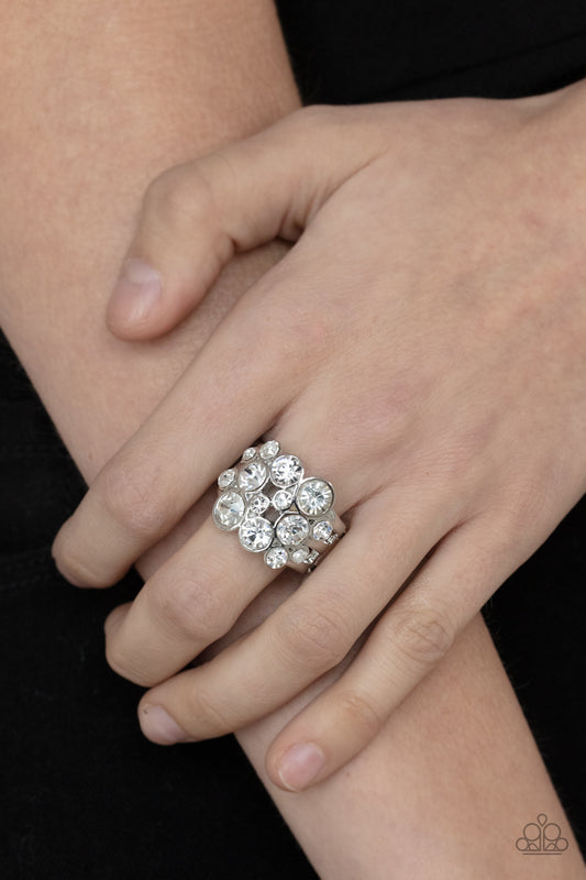Bubbling Bravado White - Rings