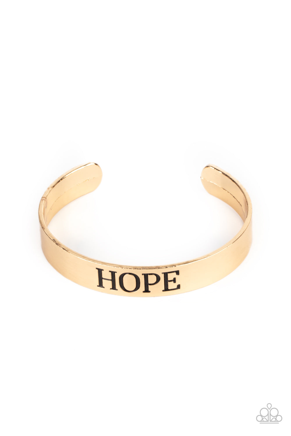 Hope Makes The World Go Round Gold - Bracelets