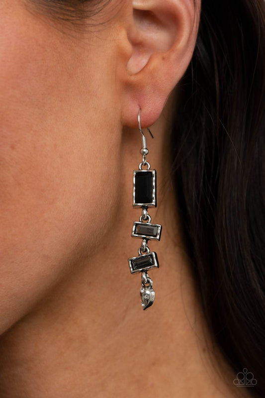 Modern Day Artifact Black - Earrings