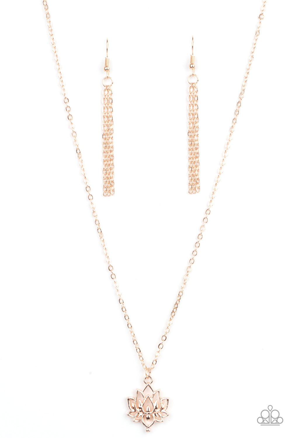 Lotus Retreat Rose Gold - Necklaces