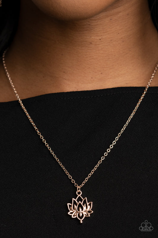 Lotus Retreat Rose Gold - Necklaces