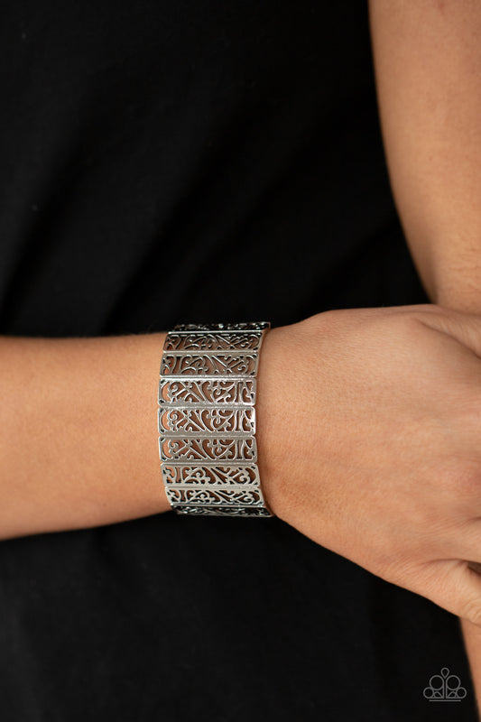 Ornate Orchards Silver - Bracelets