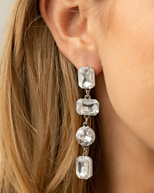 Cosmic Heiress White - Earrings