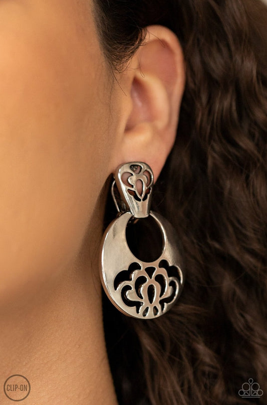 Industrial Eden Silver - Earrings