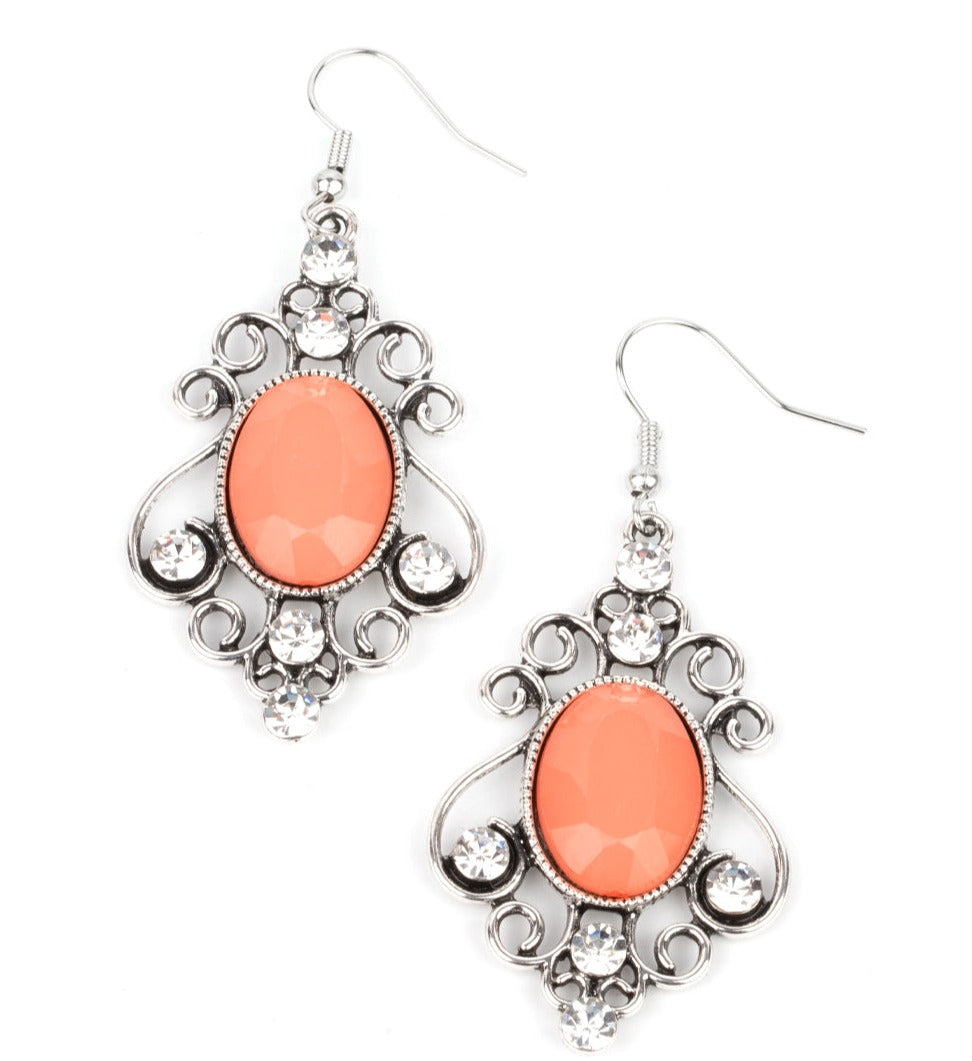 Tour de Fairytale Orange - Earrings