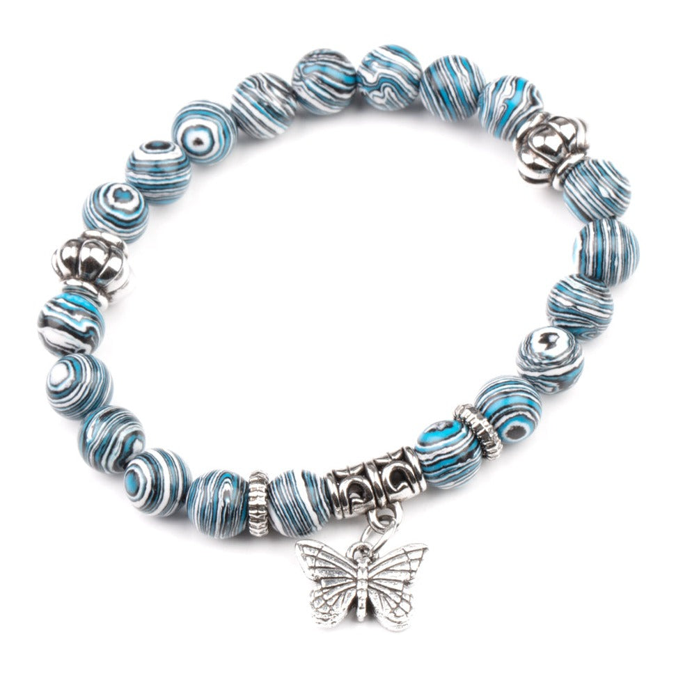 Butterfly Wishes Blue - Bracelets