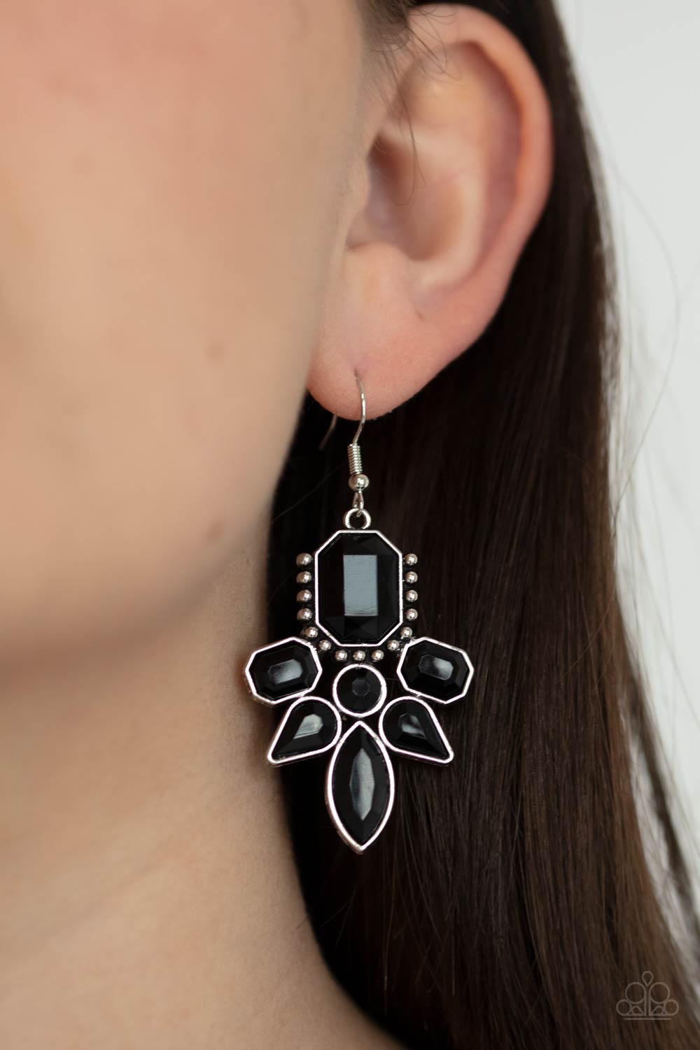 Vacay Vixen Black - Earrings