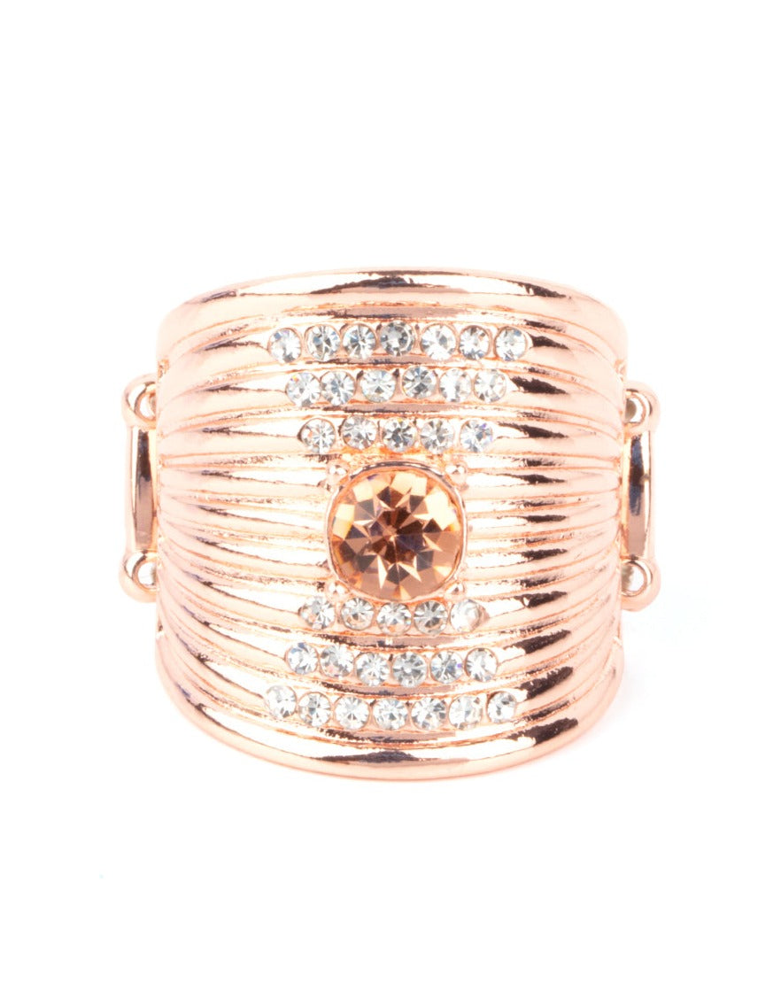 Crystal Corsets Copper - Rings