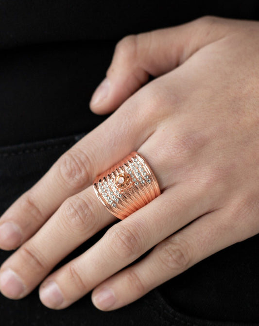 Crystal Corsets Copper - Rings