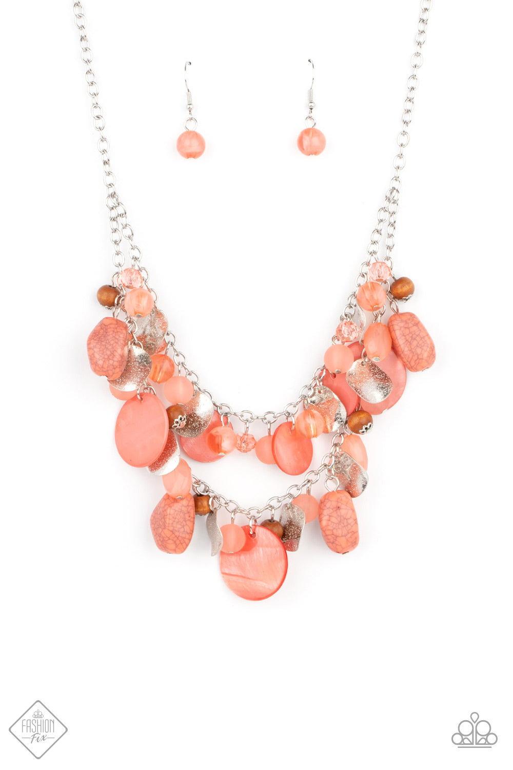 Spring Goddess Orange - Necklaces