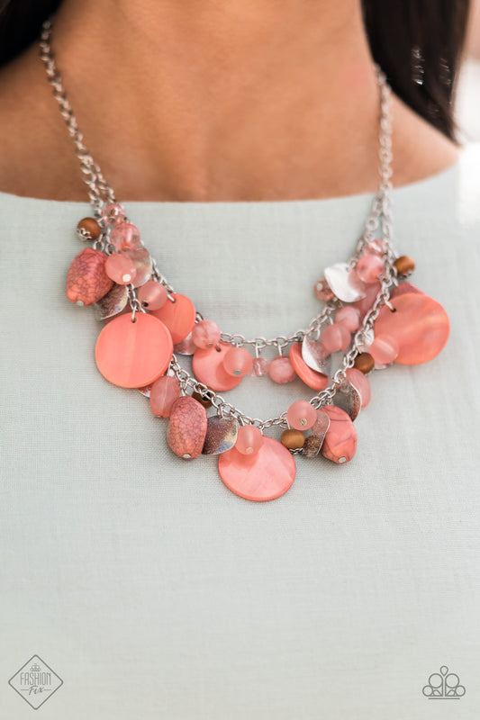 Spring Goddess Orange - Necklaces