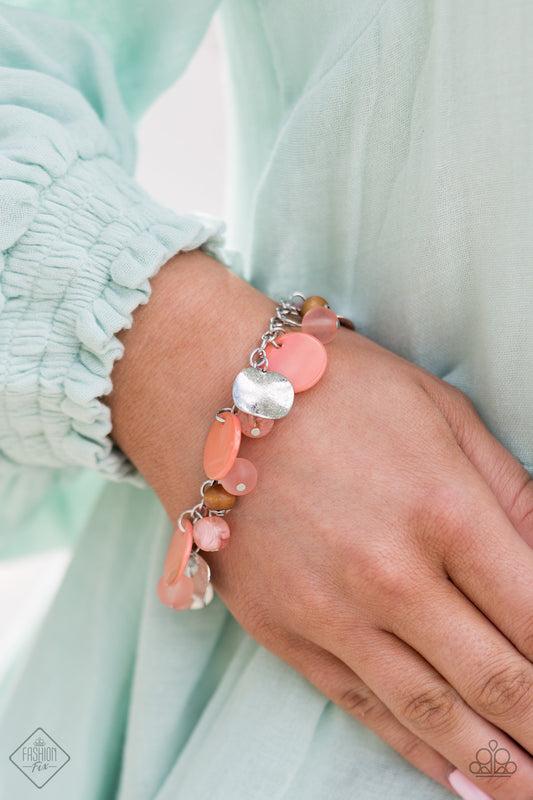 Springtime Springs Orange- Bracelets