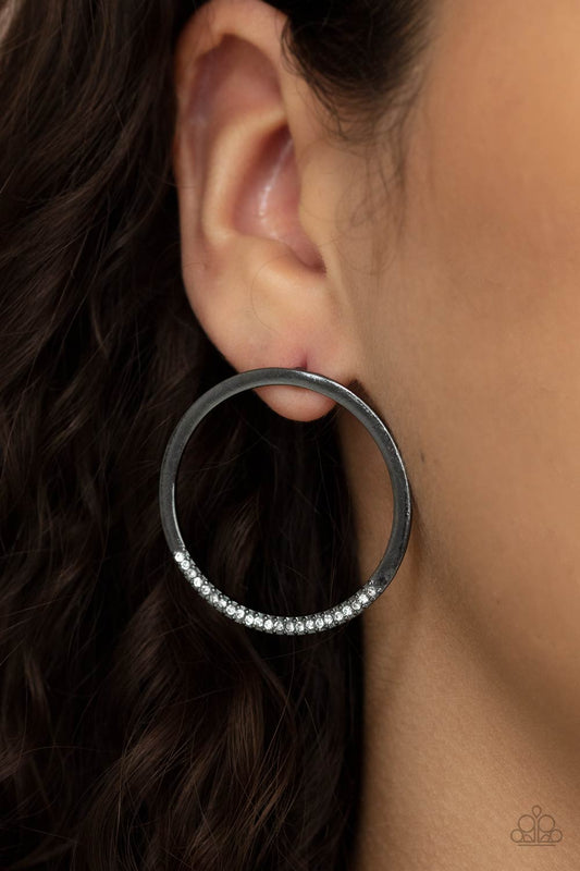 Spot On Opulence Black - Earrings