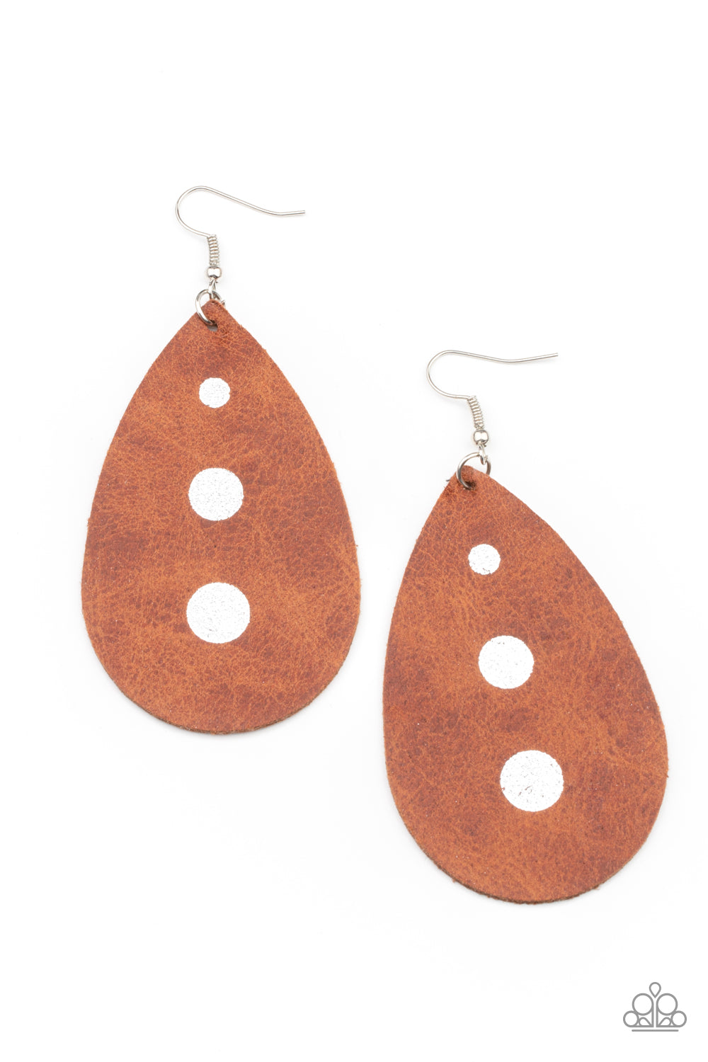 Rustic Torrent Brown - Earrings