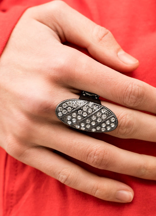 Galactic Glitz black - Rings