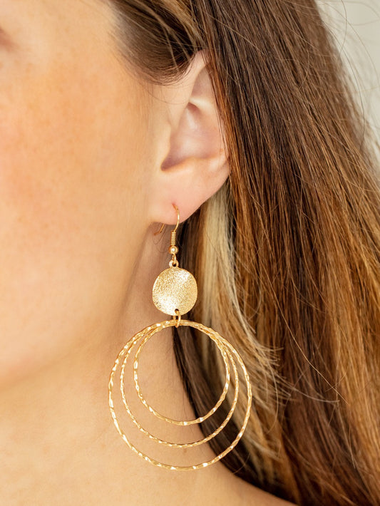 Universal Rehearsal gold - Earrings