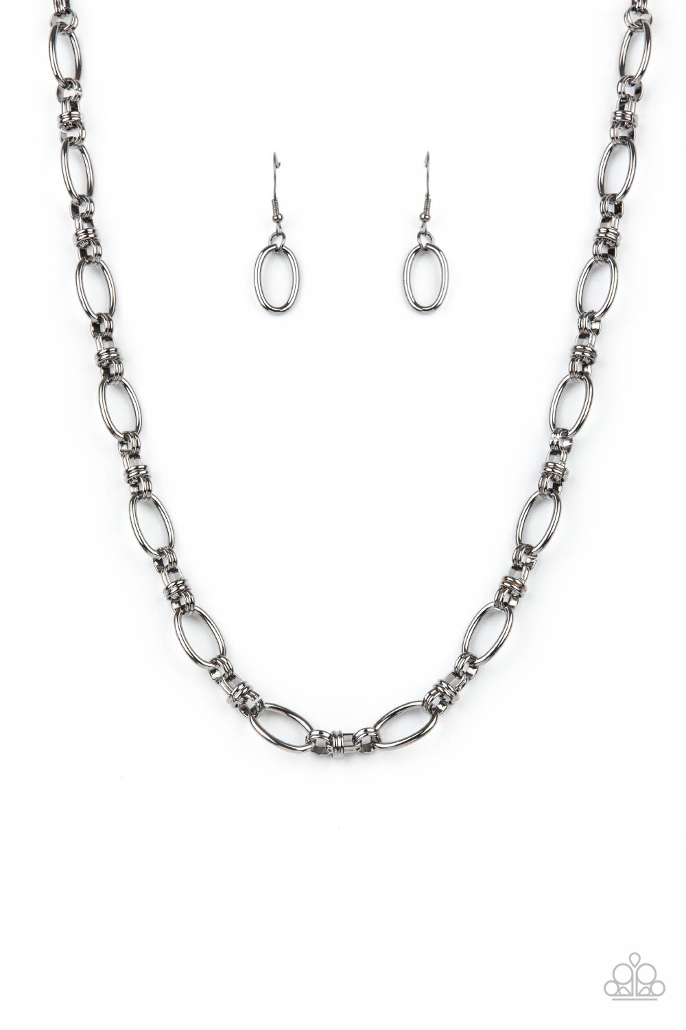 Defined Drama Black -Necklaces
