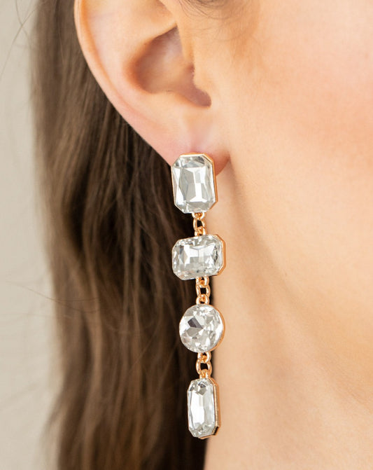 Cosmic Heiress Gold - Earrings