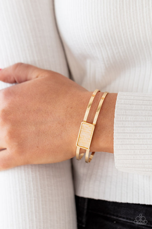 Remarkably Cute and Resolute Gold - Bracelets